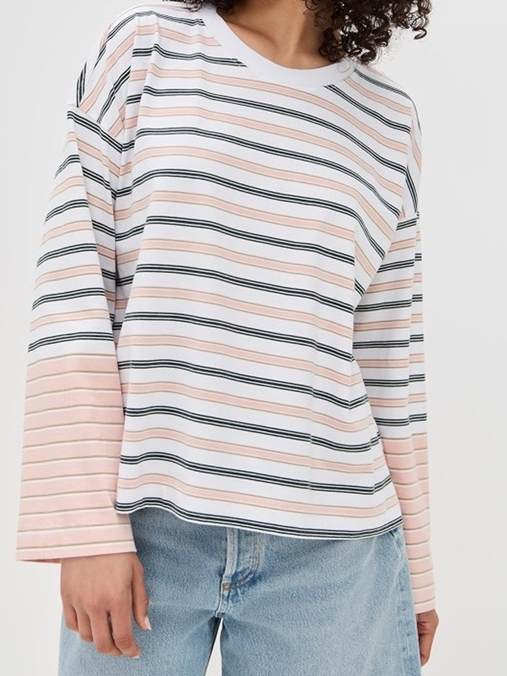 Madewell Easy Crewneck Long-Sleeve Tee